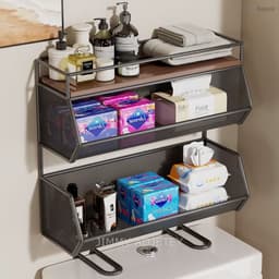 Simple Toilet top rack view 2