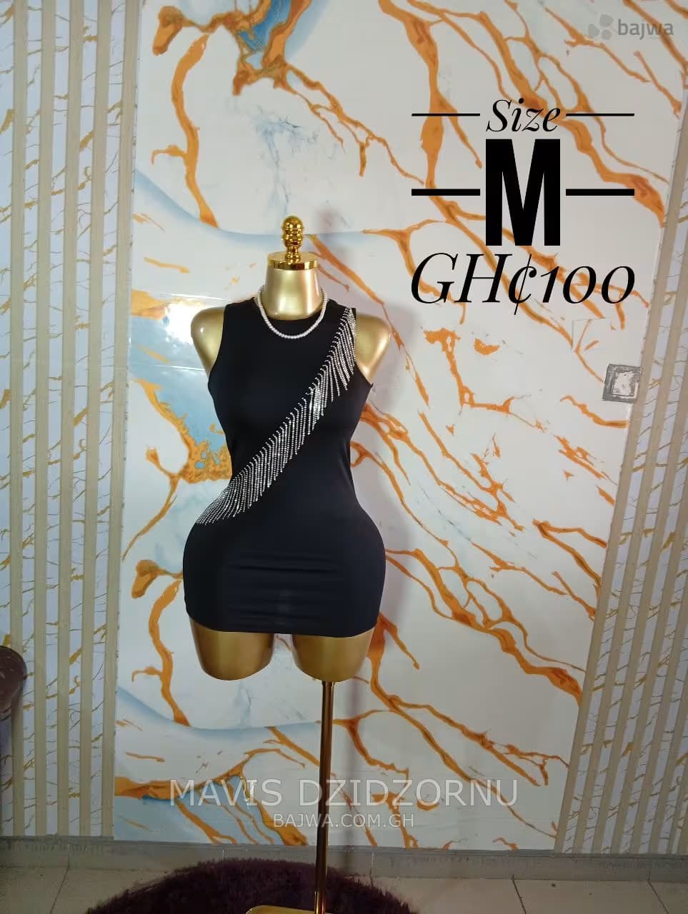 DIAMOND Drip Mini Dress